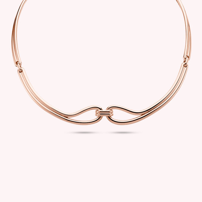 Collier ras du cou MINI UNION - Rose - Colliers  | Agatha