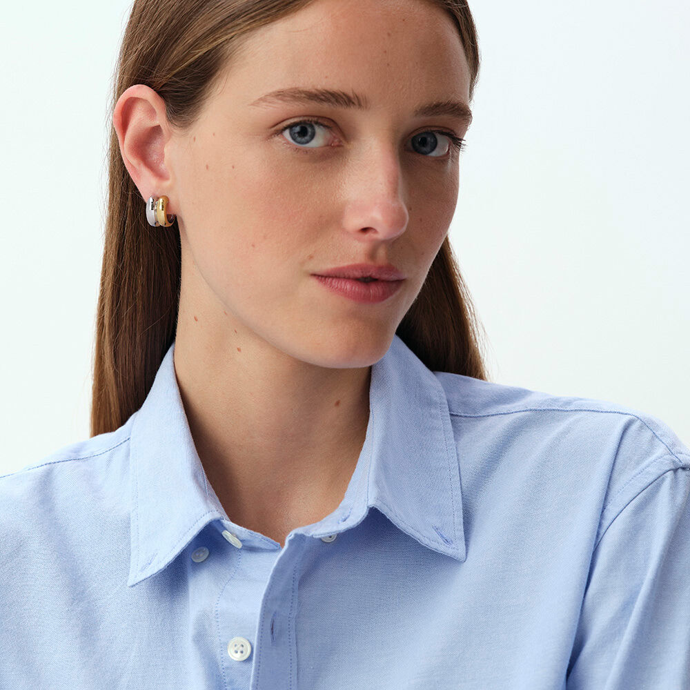 Cr&eacute;oles RUE DE SEINE - Argent&eacute; / Dor&eacute; - Cr&eacute;oles  | Agatha