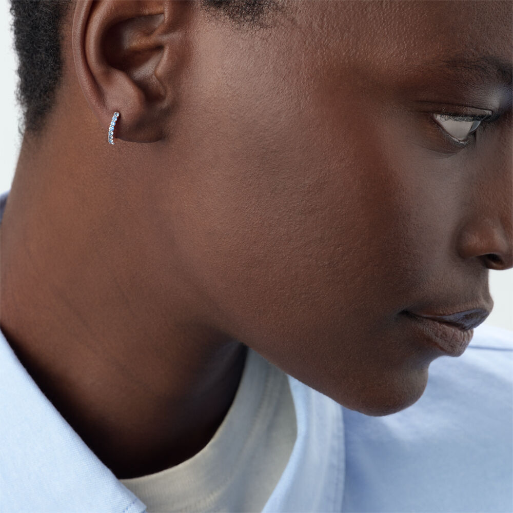 Cr&eacute;oles MIX & MATCH - Bleu / Argent&eacute; - Cr&eacute;oles  | Agatha