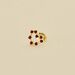 Piercing puce CONSTEL - Rouge / Doré - Piercings  | Agatha