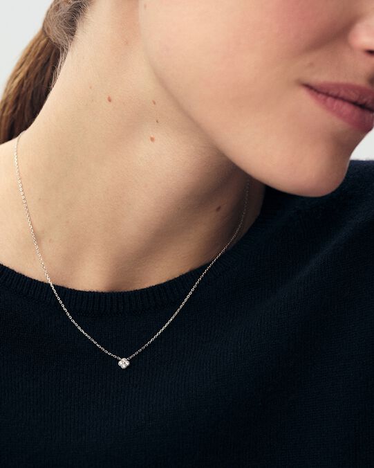 Collier ras du cou BELOVED - Cristal / Argenté - Colliers fantaisie  | Agatha Collier ras du cou BELOVED - Cristal / Argenté - Colliers fantaisie  | Agatha