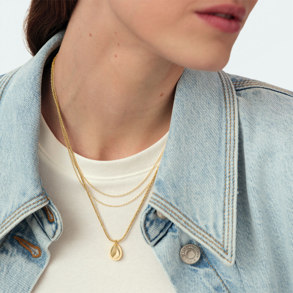 Collier mi-long MADELEINE - Dor&eacute; - Colliers mi-long  | Agatha