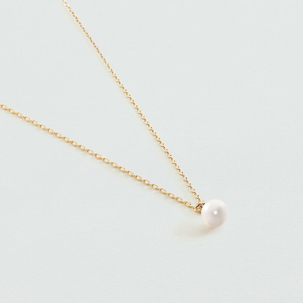 Collier ras du cou PERLYS - Perle / Doré - Colliers fantaisie  | Agatha