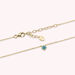 Collier ras du cou BELOVED - Turquoise / Doré - Colliers  | Agatha