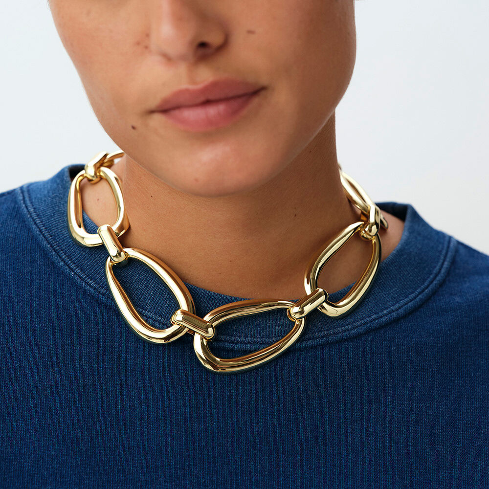 Collier ras du cou NEC6ABBESSES - Doré - Colliers ras du cou  | Agatha