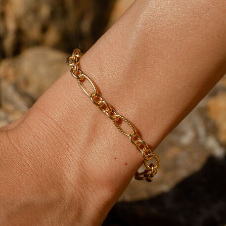 Bracelet souple ARGENT - Doré - Bracelets  | Agatha