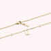 Collier ras du cou LETTRE Q - Cristal / Doré - Colliers  | Agatha
