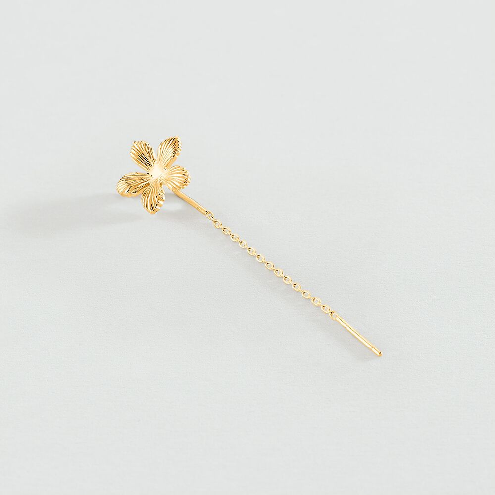 Piercing puce BLOOMY - Doré - Bijoux sans pierre  | Agatha