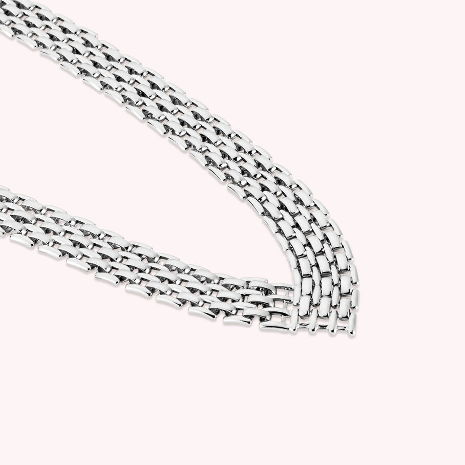 Collier mi-long MINUIT - Argenté - Colliers  | Agatha