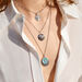 Pendentif SUNDOL - Argenté - Bijoux  | Agatha