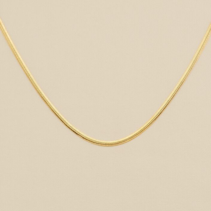 Collier mi-long EFFLEURE - Doré - Colliers  | Agatha