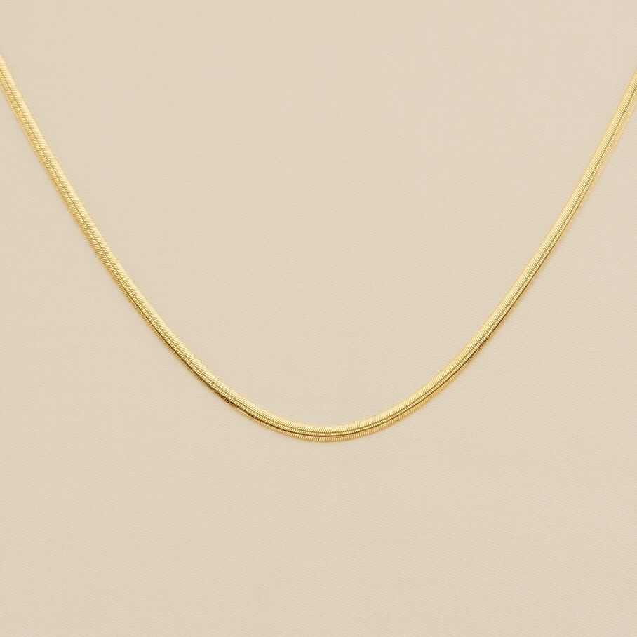 Collier mi-long EFFLEURE - Doré - Colliers  | Agatha
