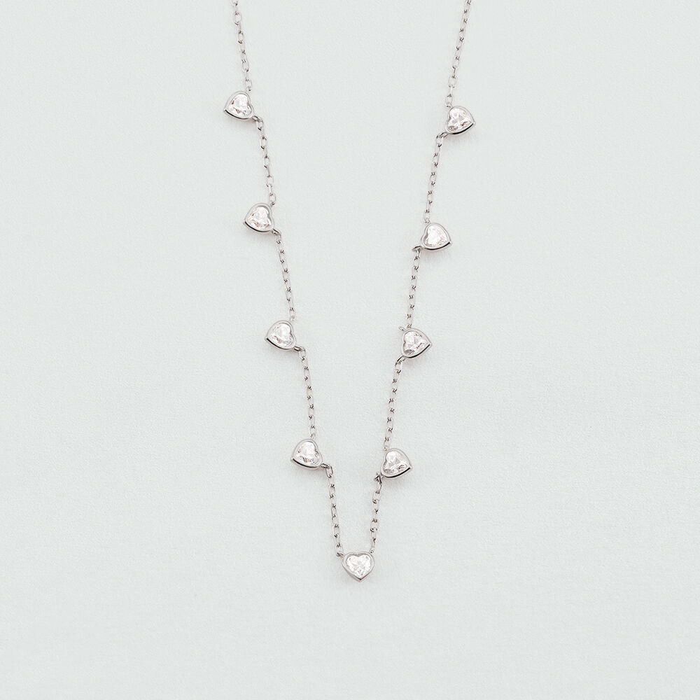 Collier ras du cou ADOREE - Cristal / Argenté - Colliers fantaisie  | Agatha