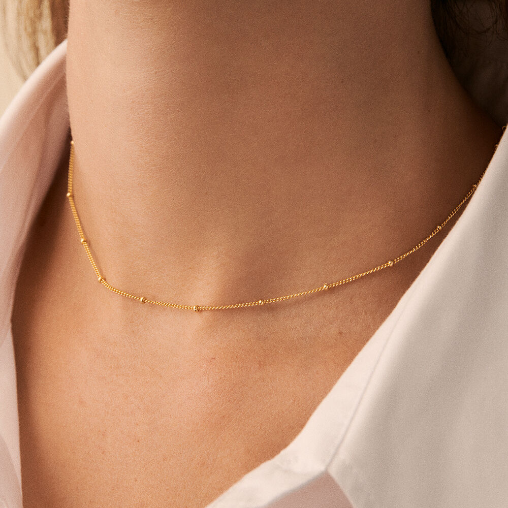 Chaine BALLSHOT - Doré - Colliers  | Agatha