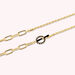 Collier ras du cou SESHA - Noir / Doré - Colliers  | Agatha