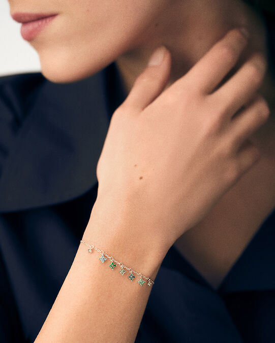 Bracelet souple BELOVED - Multicolore / Argenté - Bracelets fantaisie  | Agatha Bracelet souple BELOVED - Multicolore / Argenté - Bracelets fantaisie  | Agatha