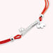 Bracelet cordon BRIGHTY - Cristal / Rouge - Bracelets  | Agatha