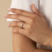 Bague fine SNAKY - Cristal / Argenté - Bagues  | Agatha