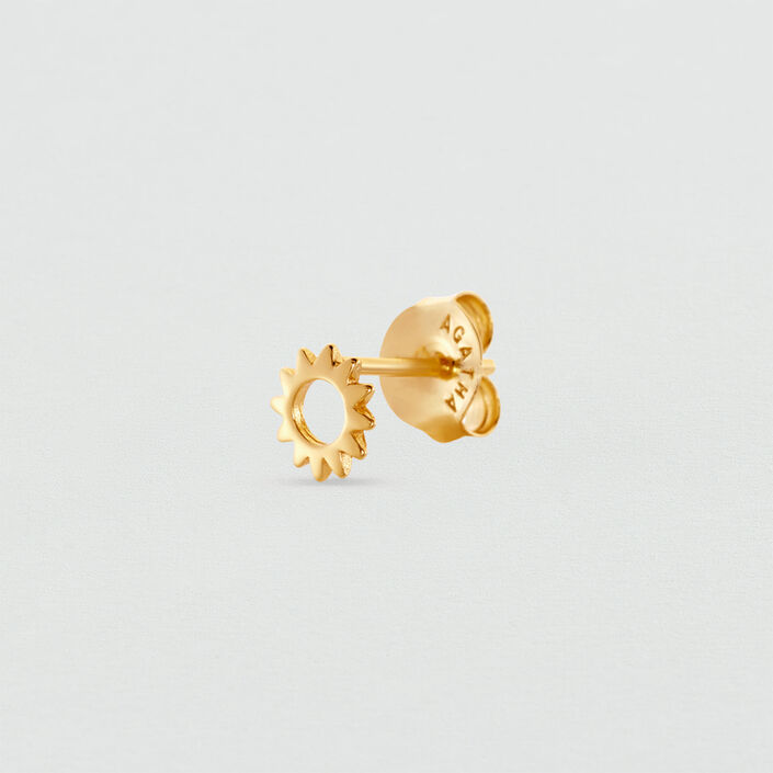 Piercing puce MINI SOL - Doré - Piercings  | Agatha
