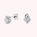 Boucles d'oreilles puces SOL - Cristal / Argenté - Boucles d'oreilles puces  | Agatha