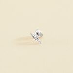 Piercing puce ECLAIR - Cristal / Argenté - Piercings  | Agatha