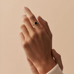 Bague fine MOONONYX - Onyx - Bagues  | Agatha
