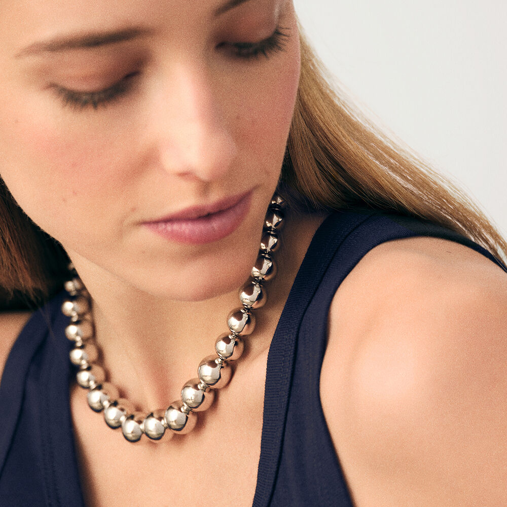 Collier ras du cou PALAIS ROYAL - Argent&eacute; - Colliers fantaisie  | Agatha