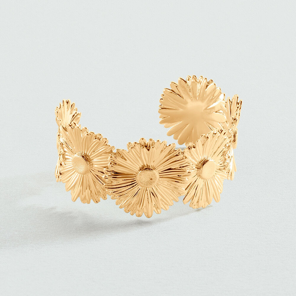 Manchette BLOSSOM - Doré - Bracelets fantaisie  | Agatha