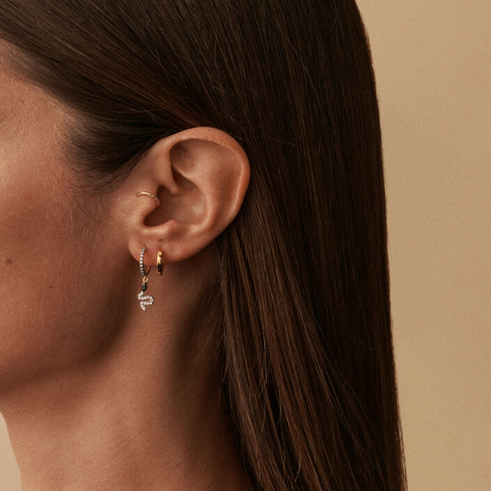 Piercing créole CRIOLLA - Doré - Piercings  | Agatha