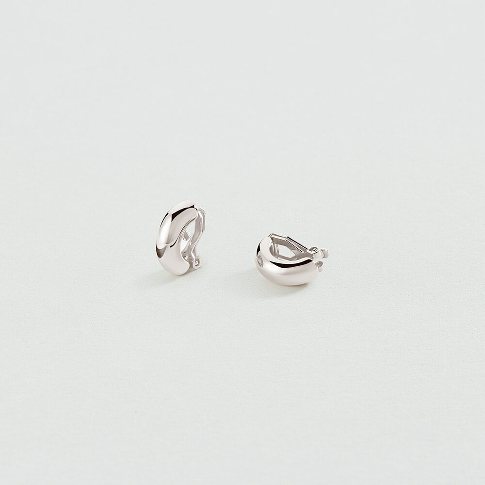 Boucles d'oreilles clips TURENNE - Argenté - Boucles d'oreilles clips  | Agatha