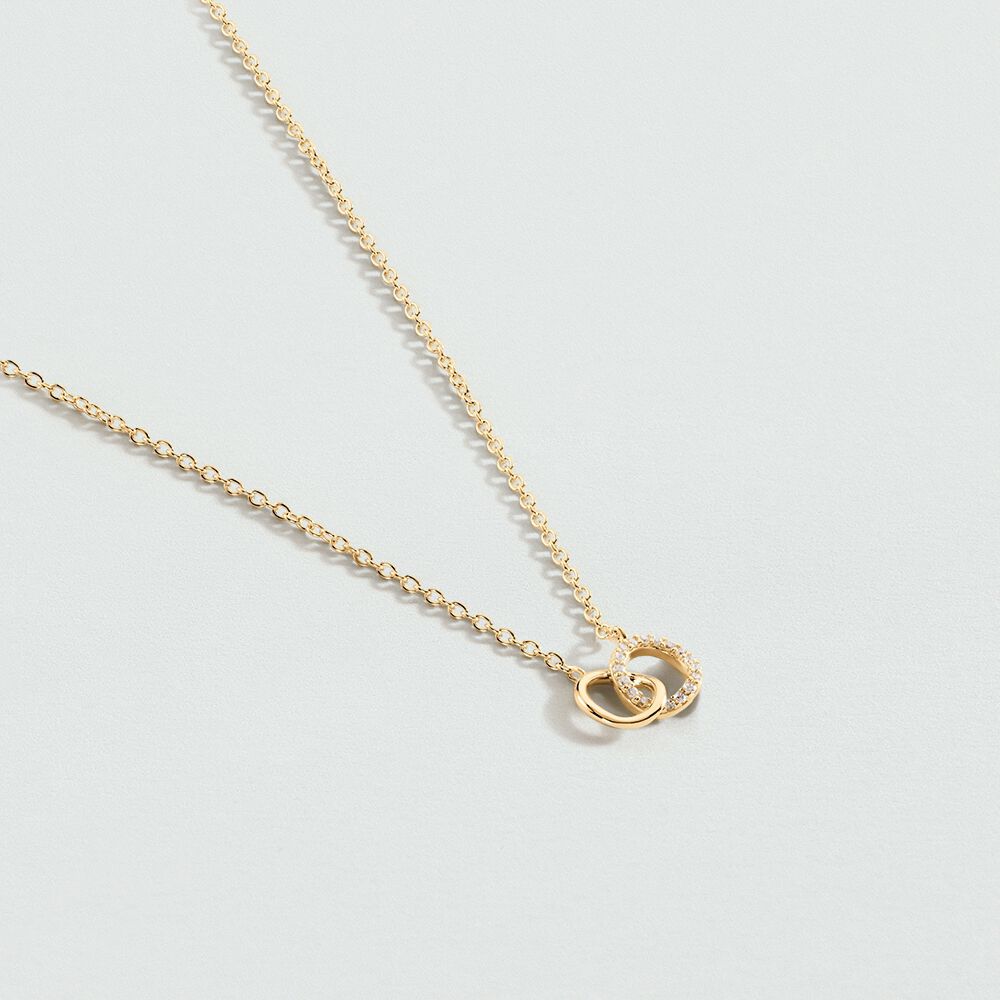Collier ras du cou RONDOU - Cristal / Doré - Colliers fantaisie  | Agatha