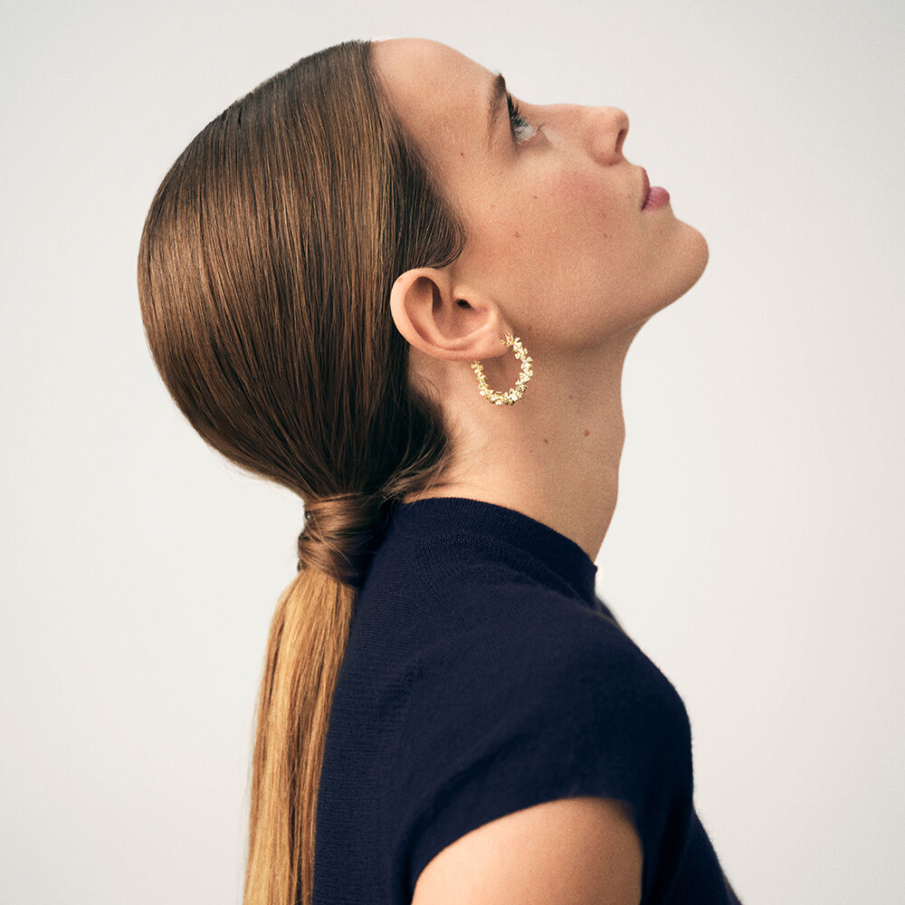 Cr&eacute;oles FELICIA - Dor&eacute; - Boucles d'oreilles fantaisies  | Agatha