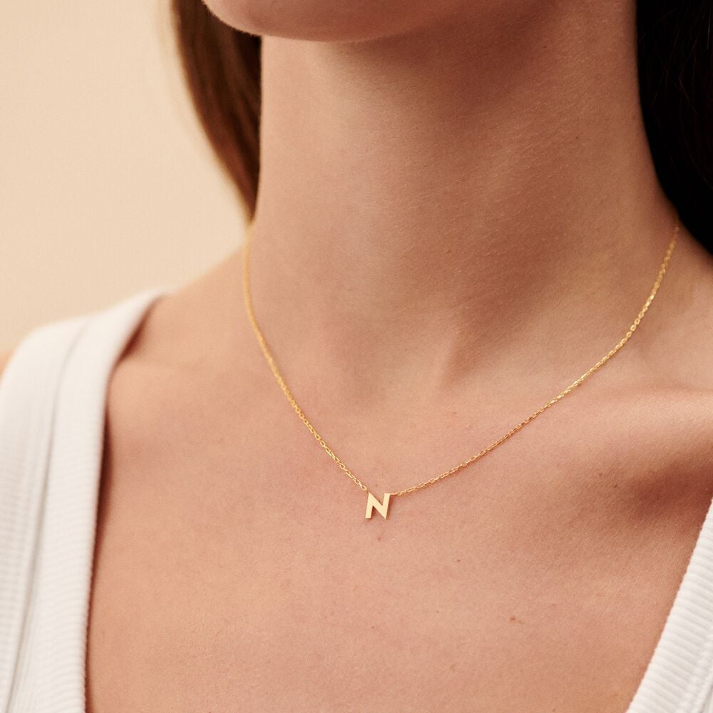 Collier ras du cou ABC - Doré - Colliers fantaisie  | Agatha
