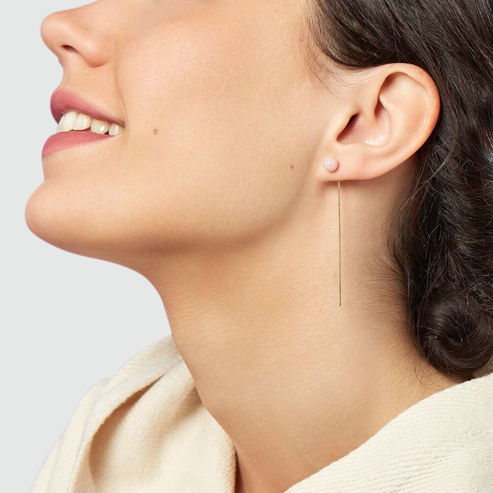 Piercing puce STONES - Rose / Doré - Outlet  | Agatha