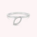 Bague fine LEAVES - Argenté - Bagues  | Agatha
