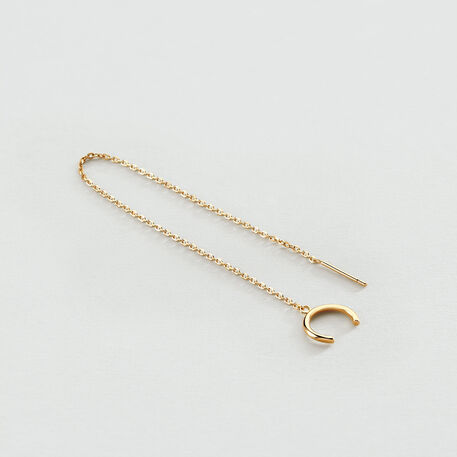 Piercing ear cuff ROLLING - Doré - Piercings  | Agatha
