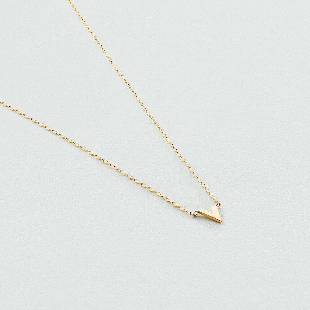 Collier ras du cou ABC - Doré - Colliers fantaisie  | Agatha