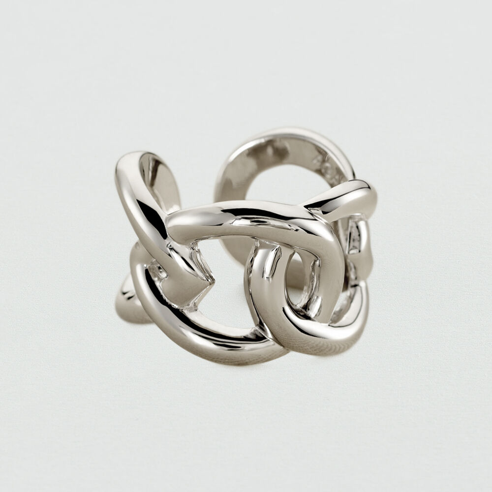 Bague ajustable ICONIQUE - Argenté - Outlet  | Agatha