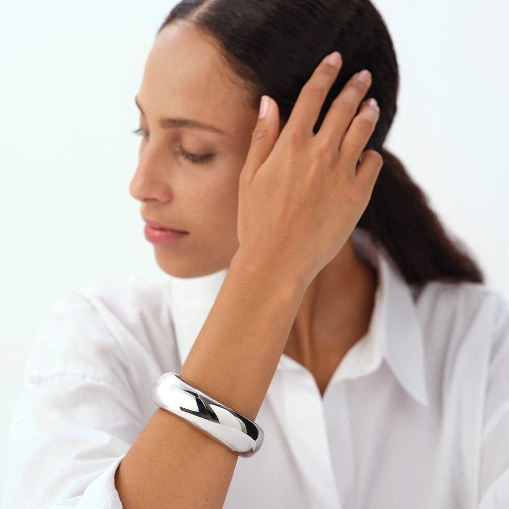 Jonc GRAND PALAIS - Argent&eacute; - Joncs  | Agatha