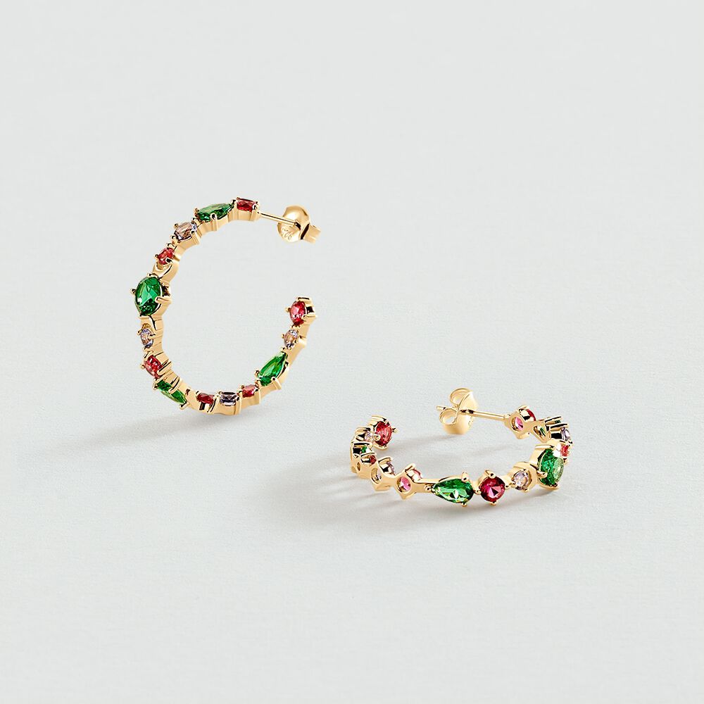 Cr&eacute;oles ASTRE - Multicolore / Dor&eacute; - Cr&eacute;oles  | Agatha