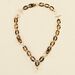 Collier mi-long BOUCLE - Ecaille / Doré - Colliers  | Agatha