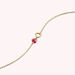 Bracelet souple BEGUIN - Rouge / Doré - Bracelets  | Agatha