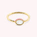 Bague fine ATMA - Nacre /rose - Bagues  | Agatha