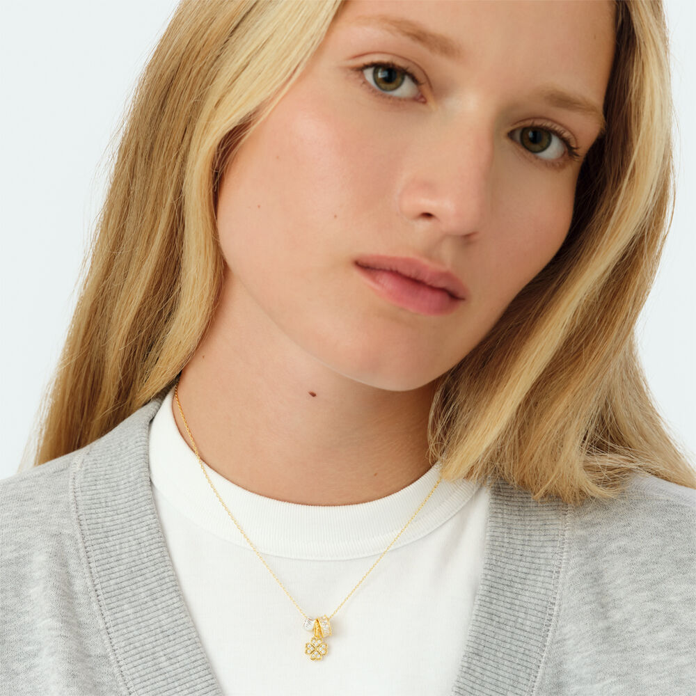 Pendentif STOPPER LUCKY - Argent&eacute; - Bijoux  | Agatha