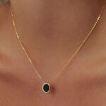 Collier ras du cou MOONONYX - Onyx - Colliers  | Agatha