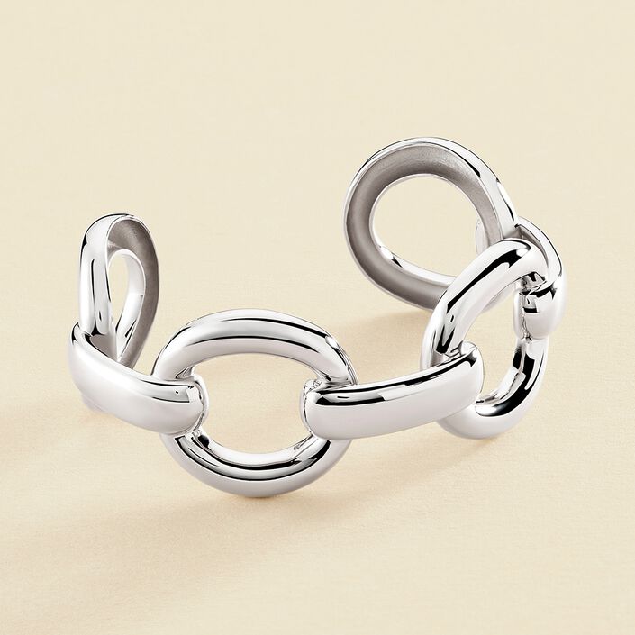 Manchette ICONIQUE - Argenté - Bracelets  | Agatha