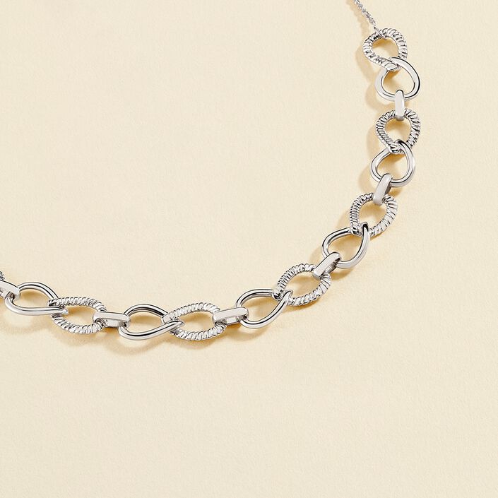 Collier ras du cou HARMONIE - Argenté - Colliers  | Agatha