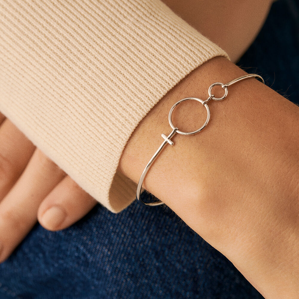 Jonc PHILRING - Argenté - Bracelets  | Agatha