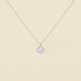 Collier ras du cou IMPERIAL - Cristal / Argenté - Colliers  | Agatha