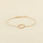 Bracelet souple RAINBOW - Multicolore / Doré - Bracelets  | Agatha